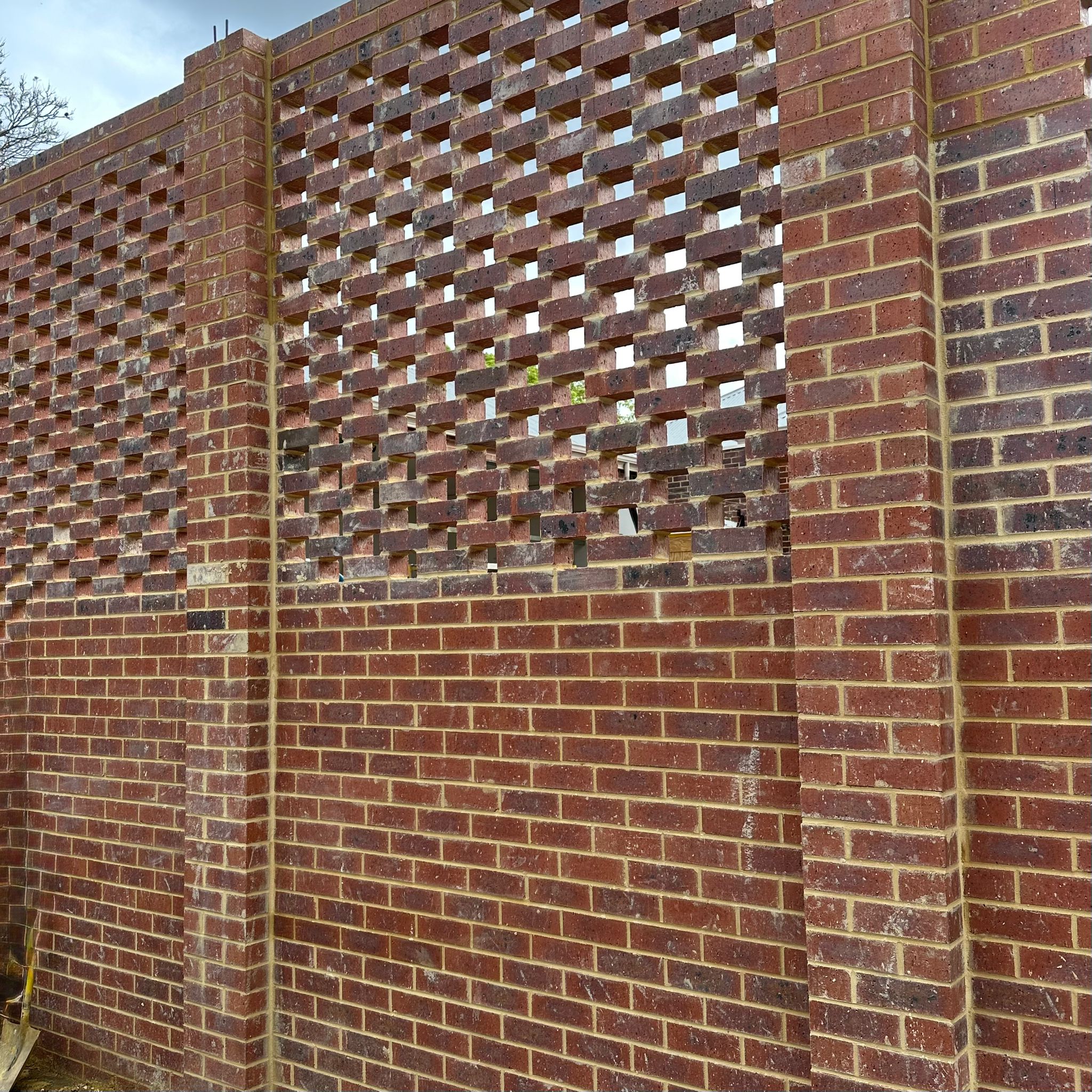 Kershaw St Subiaco in-and-out bond boundary wall photo 3